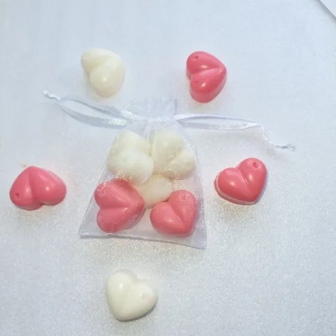 Аромасаше «Сердечки» (Молоко и мёд)